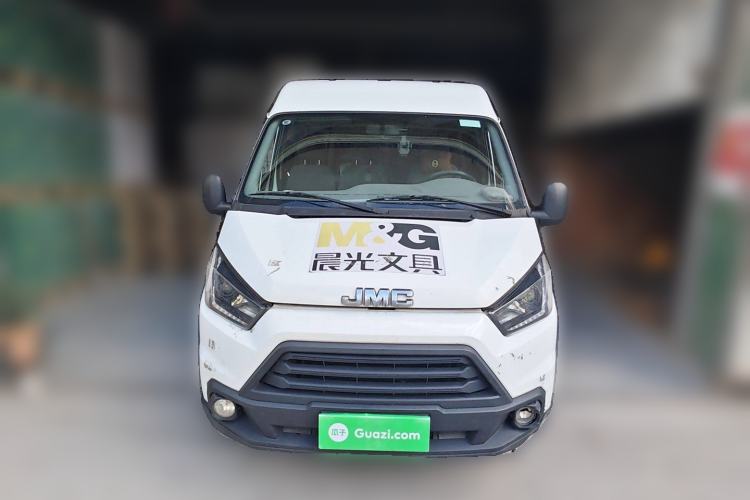 Used JMC Transit 2019 2.8T Commercial Version Short Wheelbase Mid-Roof 6-Seater China VI JX493 Front