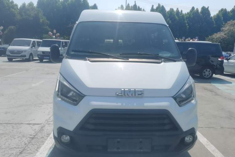 Used JMC Transit 2019 2.8T Commercial Version Short Wheelbase Mid-Roof 6-Seater China VI JX493 Front