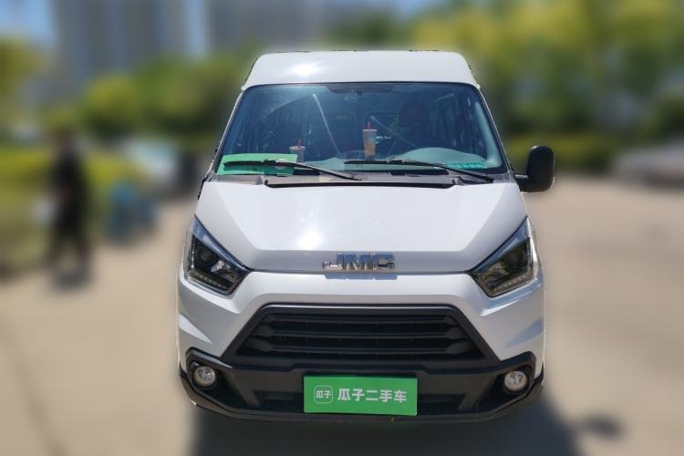 Used JMC Transit 2019 2.8T Commercial Version Short Wheelbase Mid-Roof 6-Seater China VI JX493 Front