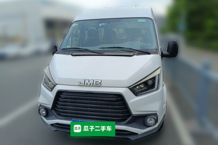 Used JMC Transit 2019 2.8T Commercial Version Short Wheelbase Mid-Roof 6-Seater China VI JX493 Front