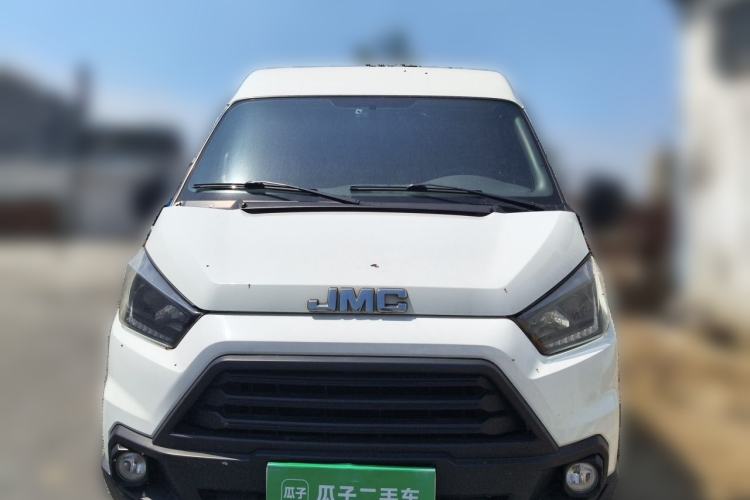 Used JMC Transit 2019 2.8T Commercial Version Short Wheelbase Mid-Roof 7-Seater China VI Standard JX493 Front