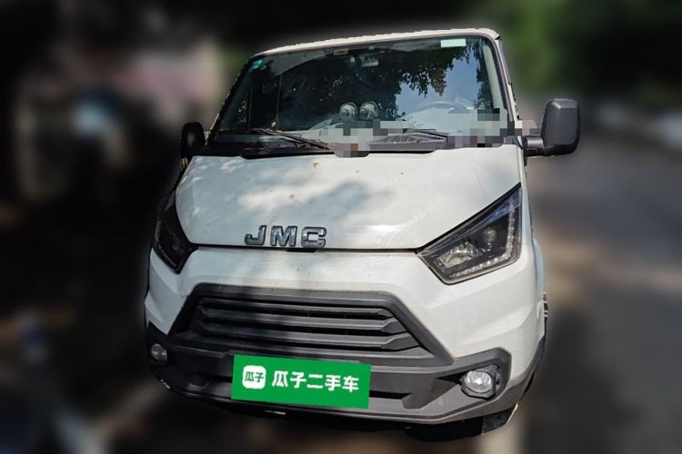 Used JMC Transit 2019 2.8T Commercial Version Short Wheelbase Low Roof 6-Seater China VI Emission Standard JX493 Front