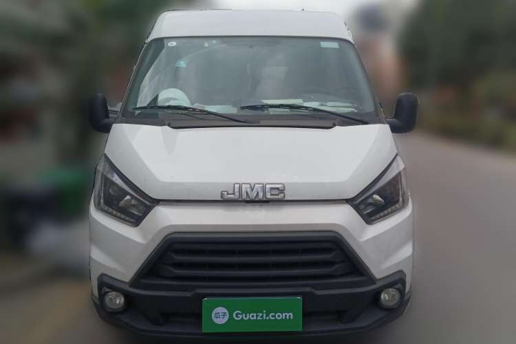 Used JMC Transit 2019 2.8T Commercial Version Short Wheelbase Mid-Roof 6-Seater China VI JX493 Front