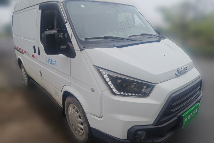 Used JMC Transit 2019 2.8T Commercial Version Short Wheelbase Mid-Roof 3-Seater China VI Standard JX493 Front Right 45 Deg