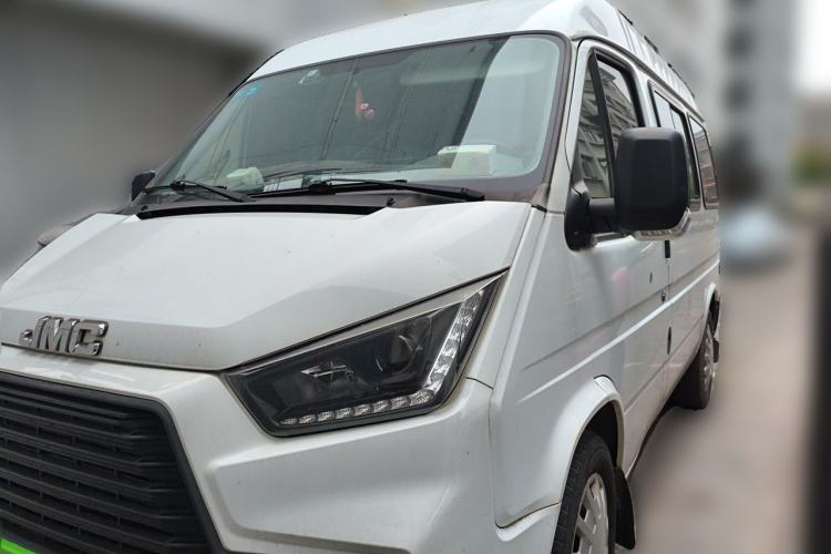 Used JMC Transit 2019 2.8T Commercial Version Short Wheelbase Mid-Roof 6-Seater China VI JX493 Front