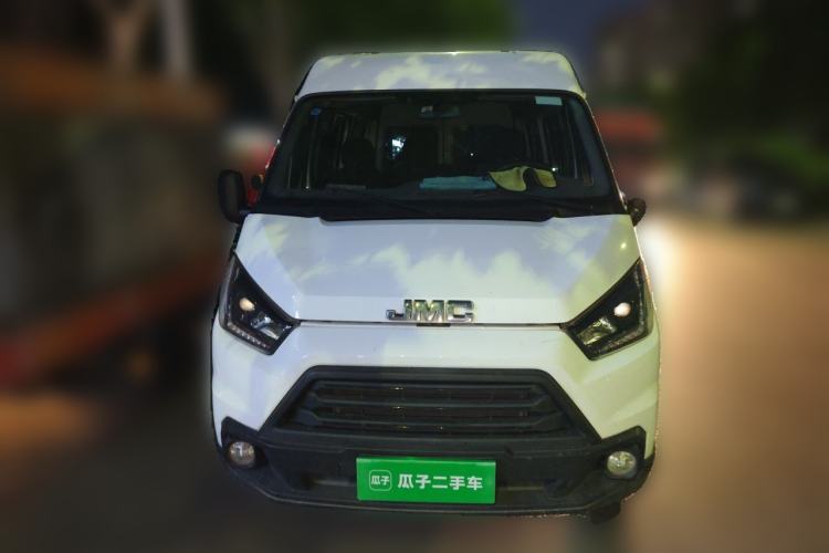 Used JMC Transit 2019 2.8T Commercial Version Short Wheelbase Mid-Roof 6-Seater China VI JX493 Front