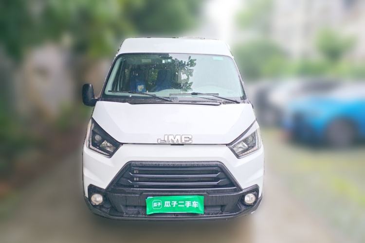 Used JMC Transit 2019 2.8T Commercial Version Short Wheelbase Mid-Roof 6-Seater China VI JX493 Front