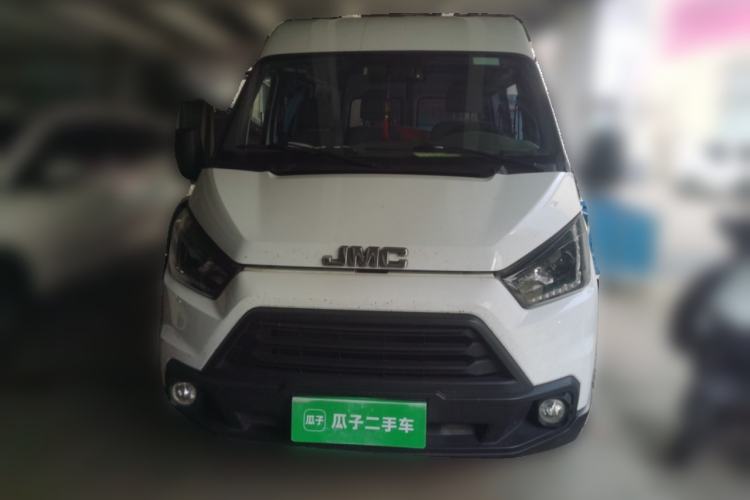 Used JMC Transit 2019 2.8T Commercial Version Short Wheelbase Mid-Roof 6-Seater China VI JX493 Front
