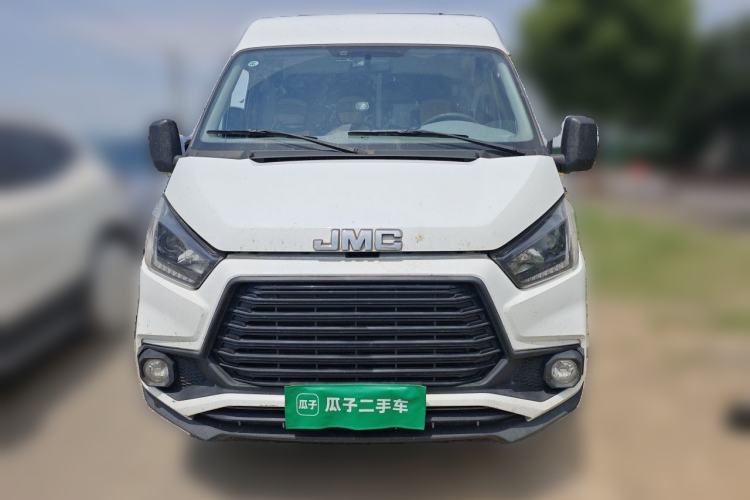 Used JMC Transit 2019 2.8T Commercial Version Short Wheelbase Mid-Roof 6-Seater China VI JX493 Front