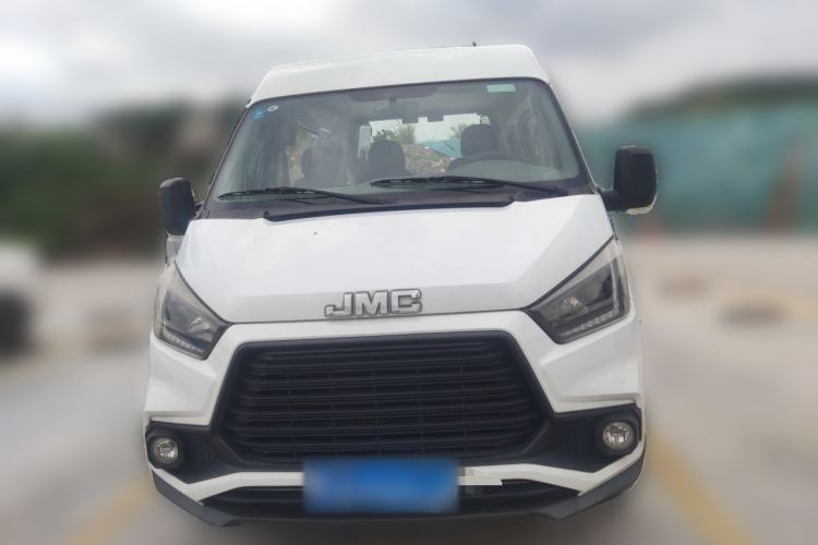 Used JMC Transit 2019 2.8T Commercial Version Short Wheelbase Mid-Roof 6-Seater China VI JX493 Front