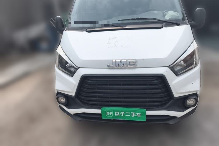 Used JMC Transit 2019 2.8T Commercial Version Short Wheelbase Mid-Roof 6-Seater China VI JX493 Front