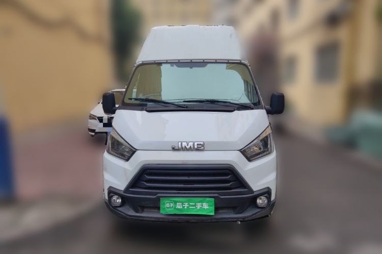 Used JMC Transit 2019 2.8T Commercial Version Long Wheelbase High Roof 6-Seater Rear Single Tire China VI Emission Standard – JX493 Front