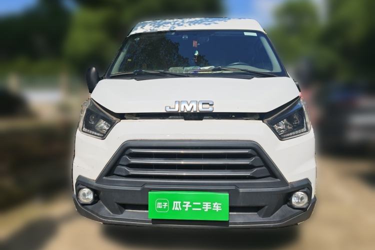 Used JMC Transit 2019 2.8T Commercial Version Short Wheelbase Mid-Roof 6-Seater China VI JX493 Front