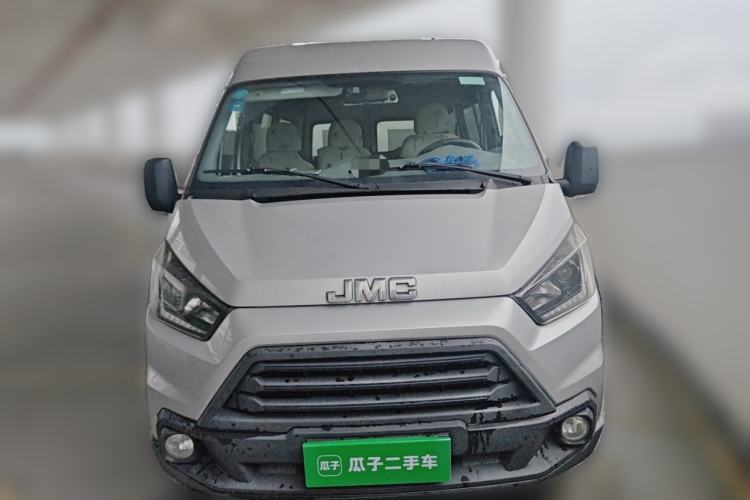 Used JMC Transit 2019 2.8T Commercial Version Short Wheelbase Mid-Roof 6-Seater China VI JX493 Front