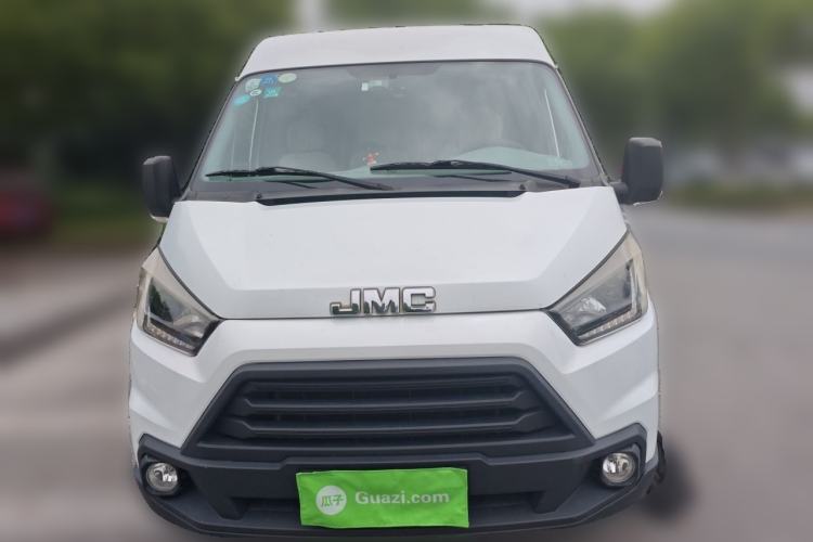 Used JMC Transit 2019 2.8T Commercial Version Short Wheelbase Mid-Roof 6-Seater China VI JX493 Front
