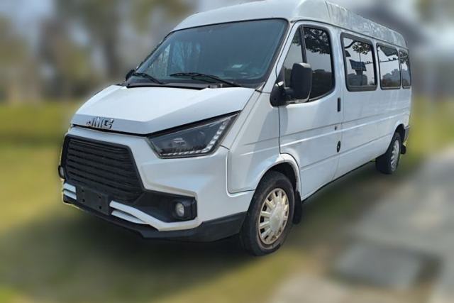 Used JMC Transit 2019 2.8T Commercial Version Long Wheelbase Mid-Roof 6-Seater Rear Single Tire China VI Emission Standard – JX493
