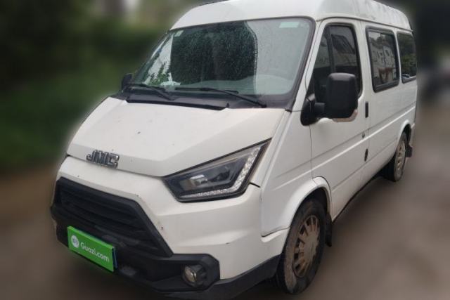 Used JMC Transit 2019 2.8T Commercial Version Short Wheelbase Low Roof 6-Seater China VI Emission Standard JX493