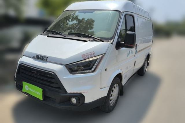 Used JMC Transit 2019 2.8T Commercial Version Short Wheelbase Mid-Roof 3-Seater China VI Standard JX493