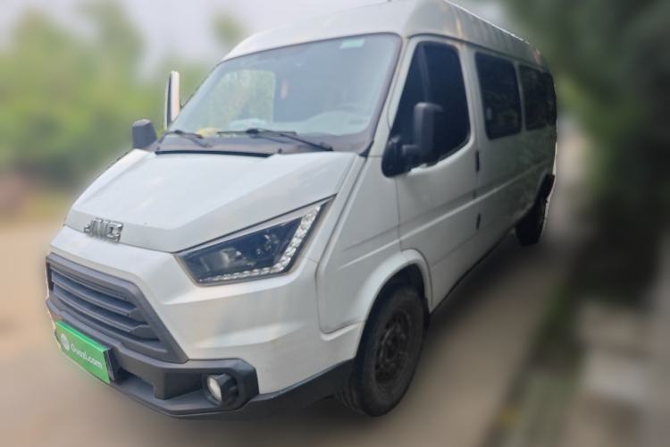 Used JMC Transit 2019 2.8T Commercial Version Long Wheelbase Mid-Roof 6-Seater Rear Single Tire China VI Emission Standard – JX493 Guazi used car, China used car export, Used car for sale, Used JMC cars, Cheapest cars for sale