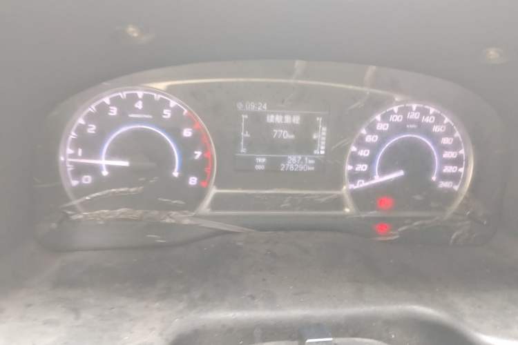 Used JMC Transit 2019 2.8T Commercial Version Long Wheelbase Mid-Roof 3-Seater Rear Single Tire China VI Emission Standard – JX493 Instrument Cluster