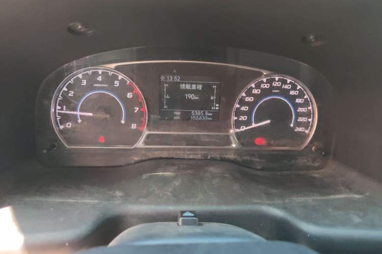 Used JMC Transit 2019 2.8T Commercial Version Intelligent Automatic Transmission Short Wheelbase Mid-Roof Design 6 Seats China VI Emission Standard – JX493 Instrument Cluster