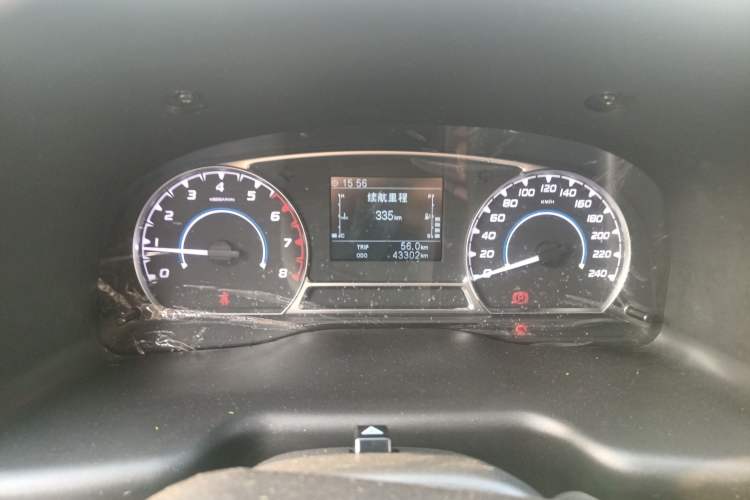 Used JMC Transit 2019 2.8T Commercial Version Short Wheelbase Low Roof 6-Seater China VI Emission Standard JX493 Instrument Cluster