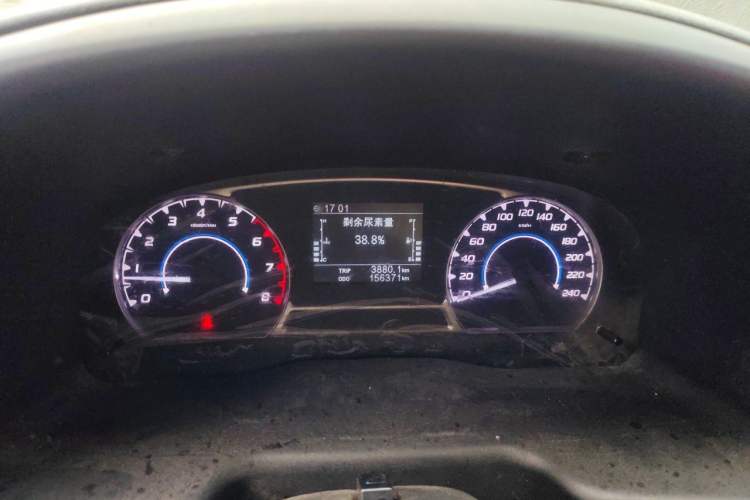 Used JMC Transit 2019 2.8T Commercial Version Long Wheelbase Mid-Roof 3-Seater Rear Single Tire China VI Emission Standard – JX493 Instrument Cluster