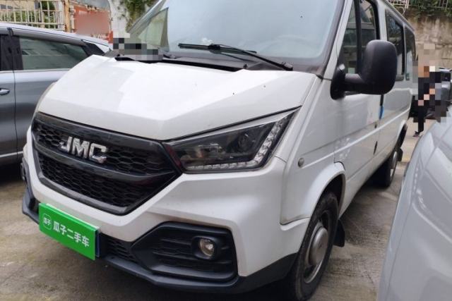 Used JMC Transit 2019 2.8T Commercial Version Short Wheelbase Low Roof 6-Seater China VI Emission Standard JX493