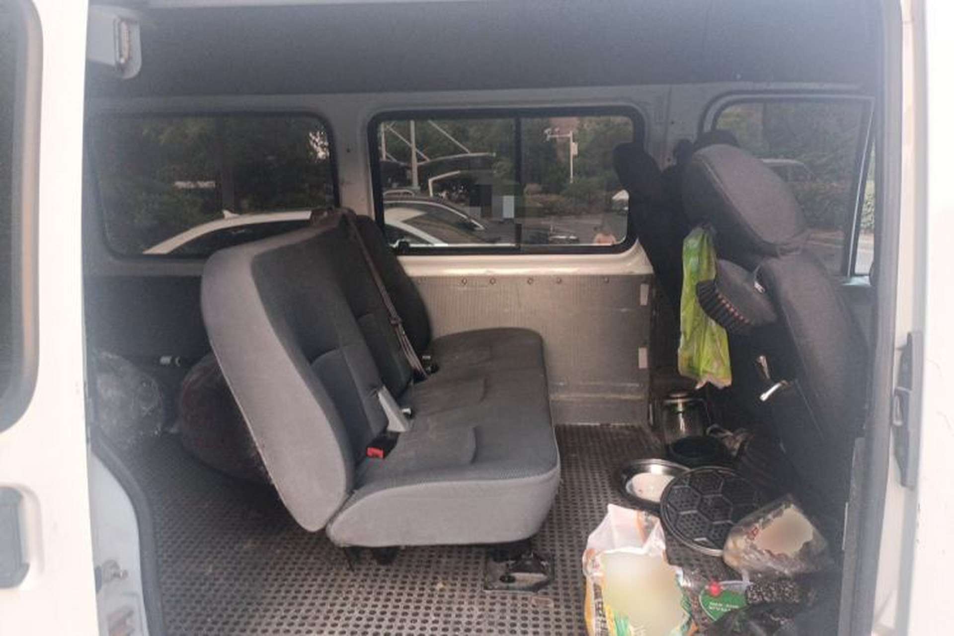 Used JMC Transit 2019 2.8T Commercial Version Short Wheelbase Mid-Roof 6-Seater China VI JX493 Left Rear Seat