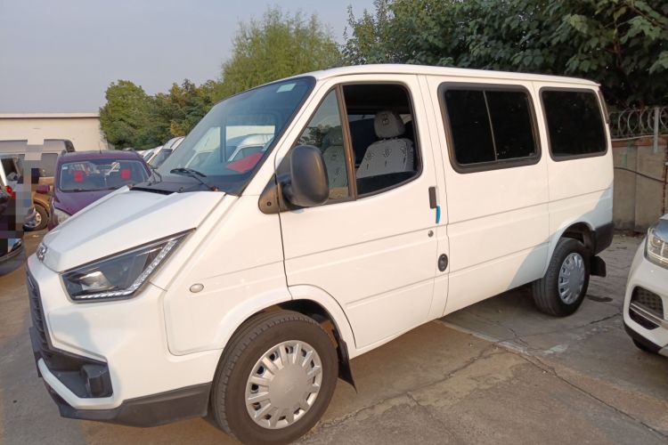 Used JMC Transit 2019 2.8T Commercial Version Short Wheelbase Low Roof 6-Seater China VI Emission Standard JX493 Left Side