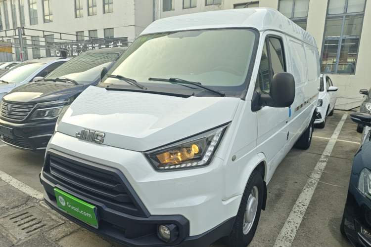 Used JMC Transit 2019 2.8T Commercial Version Long Wheelbase Mid-Roof 3-Seater Rear Single Tire China VI Emission Standard – JX493 Guazi used car, China used car export, Used car for sale, Used cars, Cheapest cars for sale
