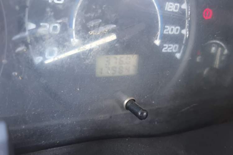 Used JMC Transit  Odometer Close Up