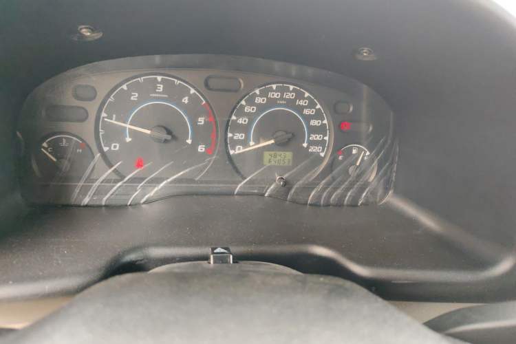 Used JMC Transit  Odometer Close Up