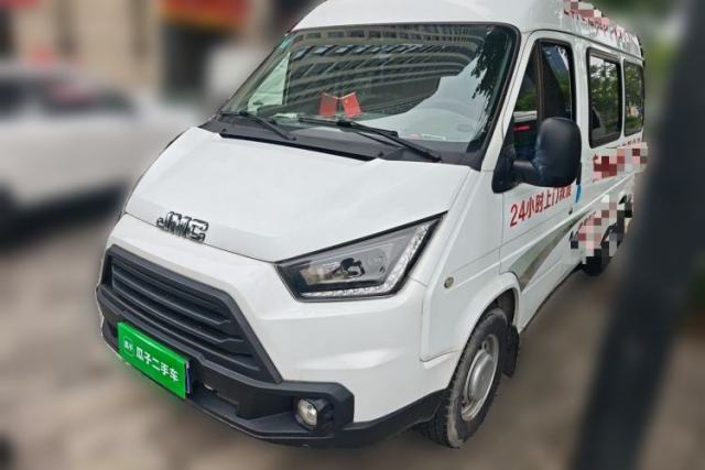 Used JMC Transit 2019 2.8T Commercial Version Short Wheelbase Mid-Roof 6-Seater China VI JX493