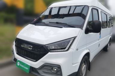 Used JMC Transit 2019 2.8T Commercial Version Long Wheelbase Mid-Roof 6-Seater Rear Single Tire China VI Emission Standard – JX493