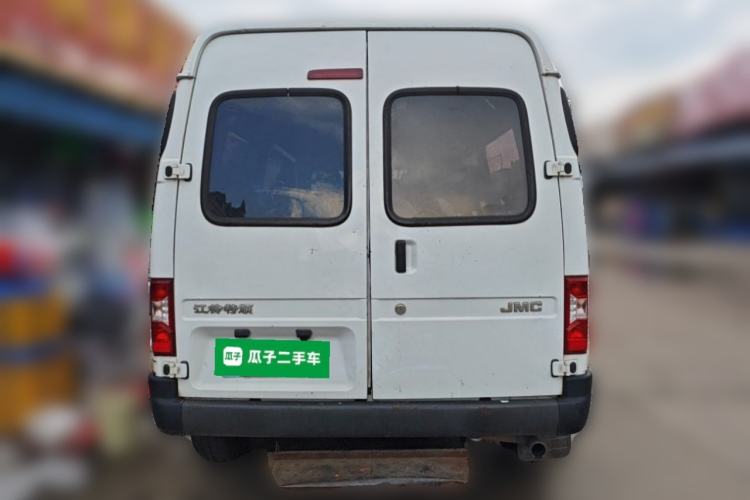 Used JMC Transit 2019 2.8T Commercial Version Long Wheelbase Mid-Roof 6-Seater Rear Single Tire China VI Emission Standard – JX493 Rear