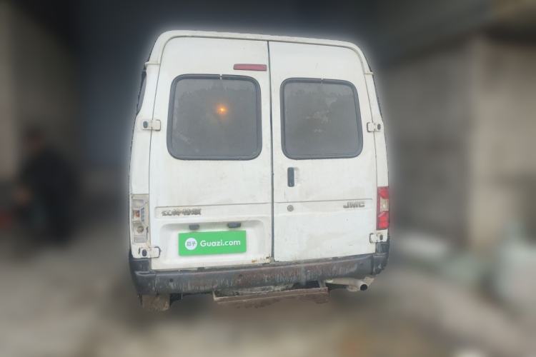 Used JMC Transit 2019 2.8T Commercial Version Short Wheelbase Mid-Roof 6-Seater China VI JX493 Rear