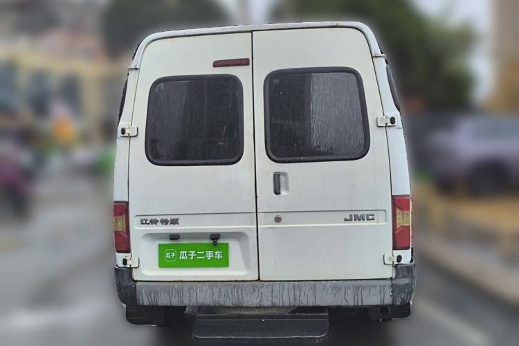 Used JMC Transit 2019 2.8T Commercial Version Long Wheelbase Mid-Roof 6-Seater Rear Single Tire China VI Emission Standard – JX493 Rear