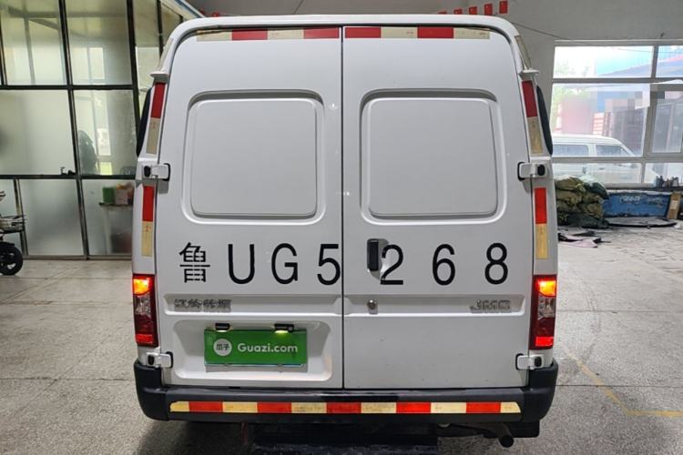 Used JMC Transit 2019 2.8T Commercial Version Short Wheelbase Mid-Roof 3-Seater China VI Standard JX493 Rear