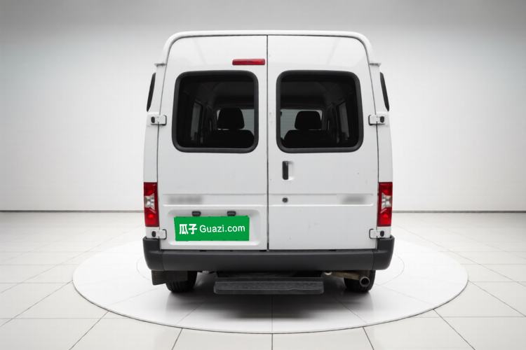 Used JMC Transit 2019 2.8T Commercial Version Short Wheelbase Mid-Roof 6-Seater China VI JX493 Rear
