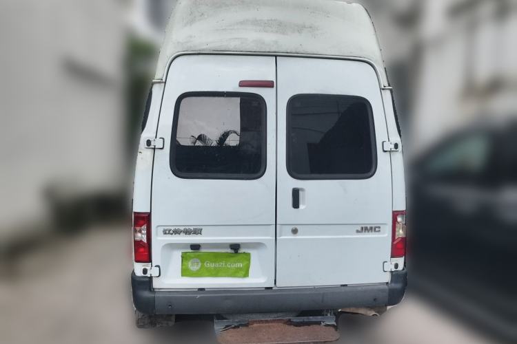Used JMC Transit 2019 2.8T Commercial Version Long Wheelbase High Roof 6-Seater Rear Single Tire China VI Emission Standard – JX493 Rear
