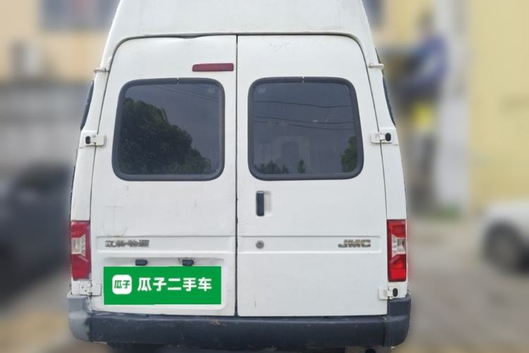 Used JMC Transit 2019 2.8T Commercial Version Long Wheelbase High Roof 6-Seater Rear Single Tire China VI Emission Standard – JX493 Rear
