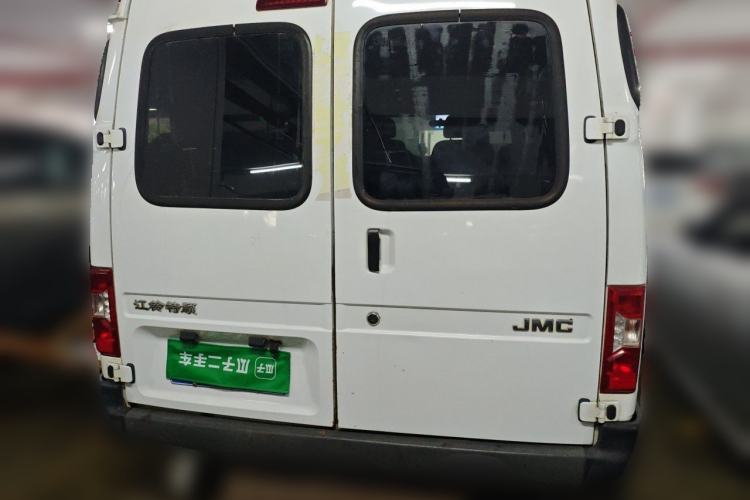 Used JMC Transit 2019 2.8T Commercial Version Long Wheelbase Mid-Roof 6-Seater Rear Single Tire China VI Emission Standard – JX493 Rear