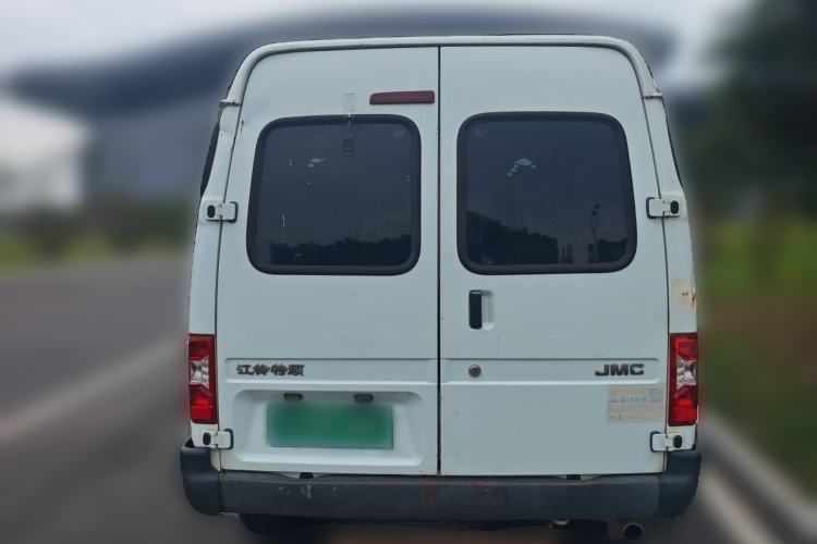 Used JMC Transit 2019 2.8T Commercial Version Long Wheelbase Mid-Roof 6-Seater Rear Single Tire China VI Emission Standard – JX493 Rear