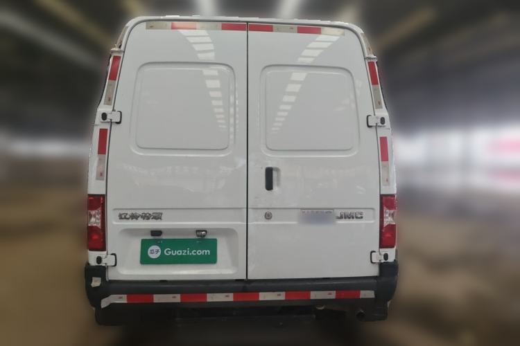 Used JMC Transit 2019 2.8T Commercial Version Long Wheelbase Mid-Roof 3-Seater Rear Single Tire China VI Emission Standard – JX493 Rear