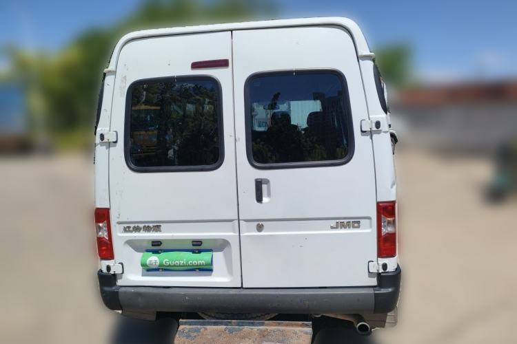 Used JMC Transit 2019 2.8T Commercial Version Short Wheelbase Mid-Roof 6-Seater China VI JX493 Rear