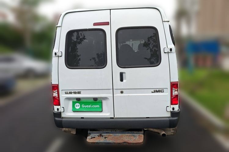 Used JMC Transit 2019 2.8T Commercial Version Short Wheelbase Mid-Roof 6-Seater China VI JX493 Rear
