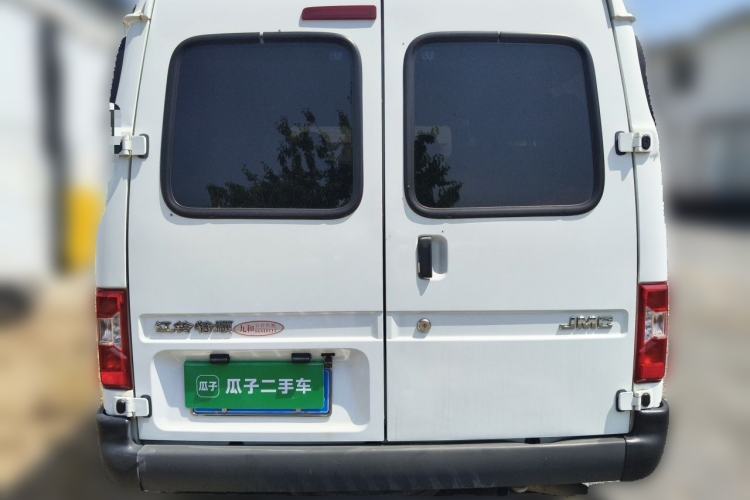 Used JMC Transit 2019 2.8T Commercial Version Short Wheelbase Mid-Roof 7-Seater China VI Standard JX493 Rear
