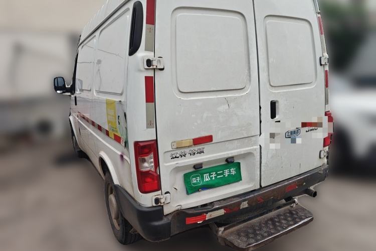 Used JMC Transit 2019 2.8T Commercial Version Short Wheelbase Mid-Roof 3-Seater China VI Standard JX493 Rear Left 45 Deg