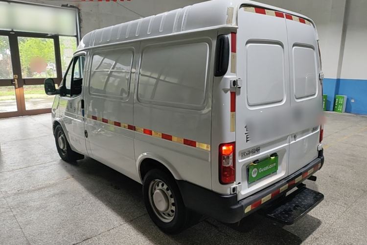 Used JMC Transit 2019 2.8T Commercial Version Short Wheelbase Mid-Roof 3-Seater China VI Standard JX493 Rear Left 45 Deg
